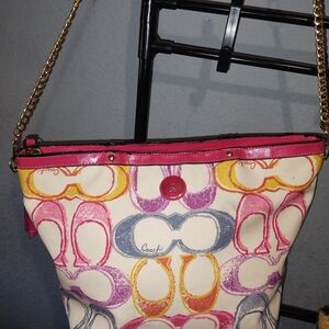 Coach Scribble Tote 2013